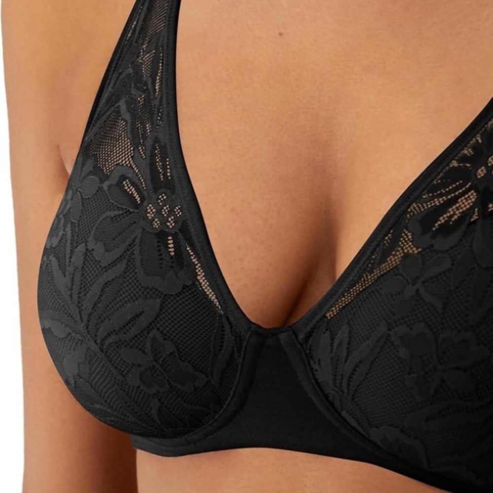 Bali Women's Breathe Modal T-Shirt Bra Breathable Wireless Full-Coverage NWT M - Picture 4 of 12